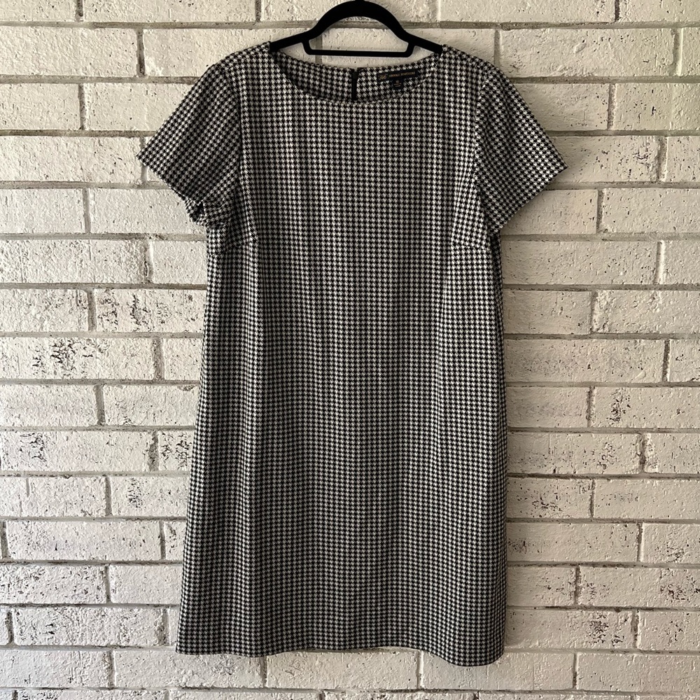 Brooks Brothers Houndstooth Sheath Dress